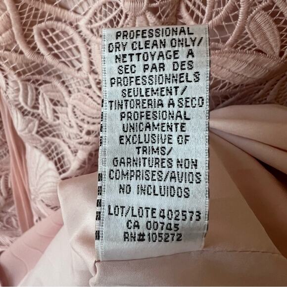 Kay Unger ANGELINA LACE TEA LENGTH DRESS size 4 - Picture 6 of 8